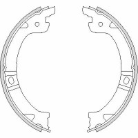 Гальмівні колодки REMSA 4744.00