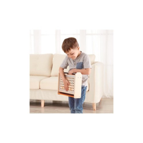 Конструктор Hape Junior Inventor Інструменти для експериментів 32 елемента (E3029)