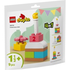 Конструктор LEGO DUPLO My First Святковий торт (30712)