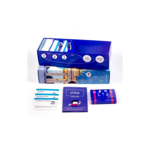 Навчальний набір English Student Картки для вивчення німецької мови Для початківців A1, українська (39122640)