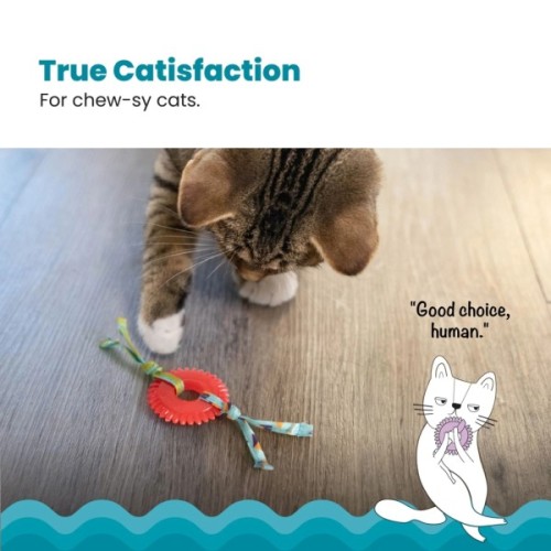 Іграшка для котів Petstages Колесо червоне (0871864007159)