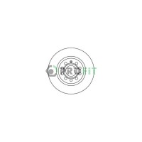 Гальмівний диск Profit 5010-1223
