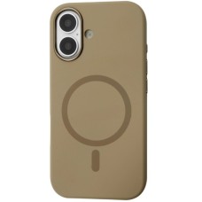 Чохол до мобільного телефона BeCover FIBRA Silicone OmniMag Apple iPhone 16 Brown (716224)