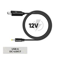 Кабель живлення USB to DC 4.0x1.7mm 12V 0.8m Armorstandart (ARM79301)