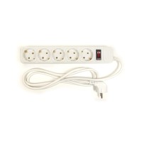 Мережевий фільтр живлення PowerPlant 1.8 м, 5 розетoк, евростандарт (JY-1056/1.8) (PPSA10M18S5)