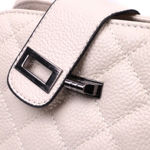 Сумка Vintage З натуральної шкіри Біла (22414)