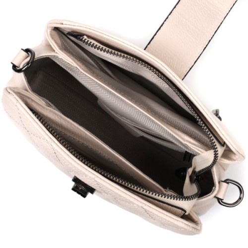 Сумка Vintage З натуральної шкіри Біла (22414)