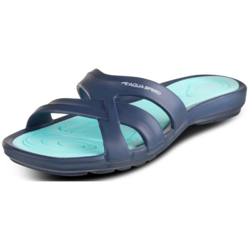 Шльопанці Aqua Speed Panama 513-10 темно-синій, бірюзовий 37 (5908217666024)