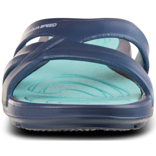 Шльопанці Aqua Speed Panama 513-10 темно-синій, бірюзовий 37 (5908217666024)