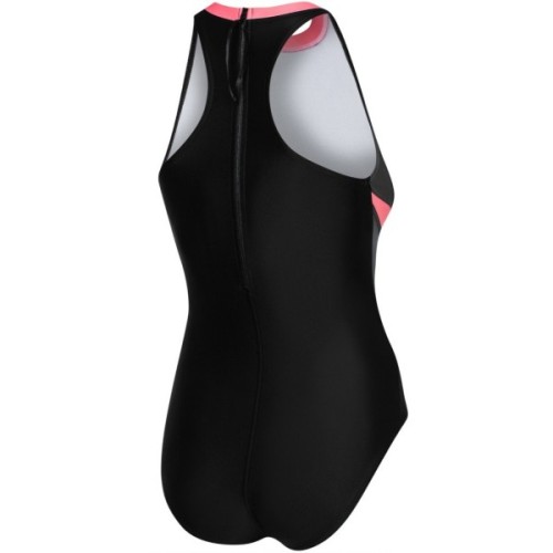 Купальник Aqua Speed Nina 344-133 чорний, сірий, кораловий 40 (5908217664068)