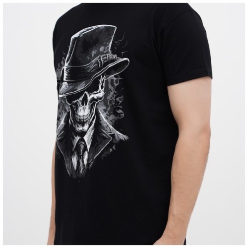 Футболка Sol's Imperial Gentlemen's skull насичений чорний XXL (11500309/395XXL)