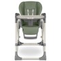 Стілець для годування Lionelo 2 в 1 Laurice Green Olive з функцією гойдалки (LO-LAURICE GREEN OLIVE)
