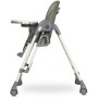 Стілець для годування Lionelo 2 в 1 Laurice Green Olive з функцією гойдалки (LO-LAURICE GREEN OLIVE)