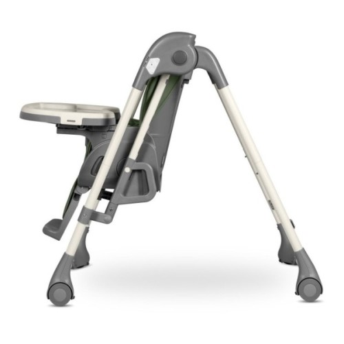 Стілець для годування Lionelo 2 в 1 Laurice Green Olive з функцією гойдалки (LO-LAURICE GREEN OLIVE)