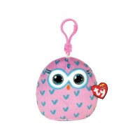 М'яка іграшка Ty брелок Squish-a-boos Сова Вінкс 12 см (39573)