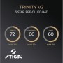 Ракетка для настільного тенісу Stiga Trinity 3 Star ver.2 FL (1213-1208-35) (931706)