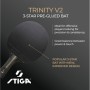 Ракетка для настільного тенісу Stiga Trinity 3 Star ver.2 FL (1213-1208-35) (931706)