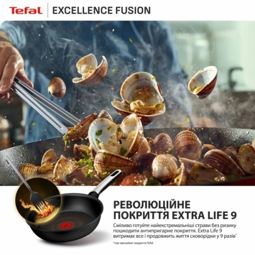 Сковорода Tefal Excellence Fusion,24см, чорний (G3380402)