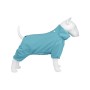 Дощовик для тварин WAUDOG Clothes водонепроникний L55 блакитний (19912)