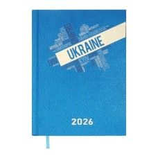 Тижневик Buromax датований 2026 POWER, A5, блакитний (BM.2157-14)