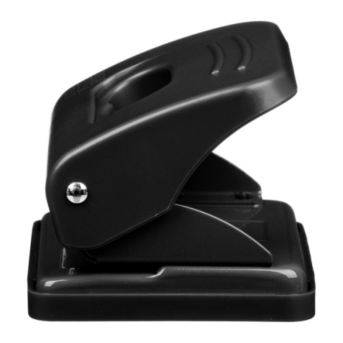Діркопробивач Buromax пластиковий, до 20 аркушів, 120 х 82 х 53 мм, чорний (BM.4017-01)
