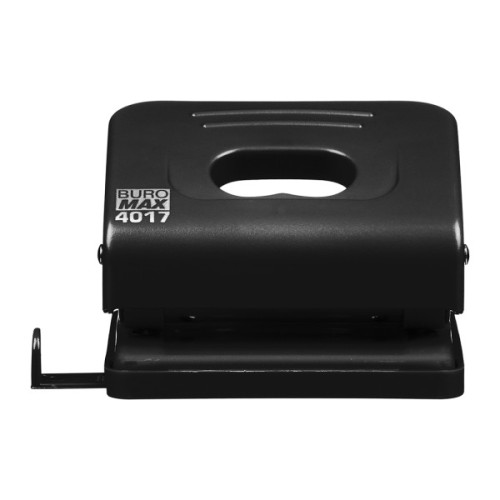 Діркопробивач Buromax пластиковий, до 20 аркушів, 120 х 82 х 53 мм, чорний (BM.4017-01)