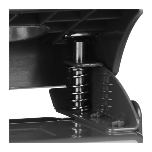 Діркопробивач Buromax пластиковий, до 20 аркушів, 120 х 82 х 53 мм, чорний (BM.4017-01)