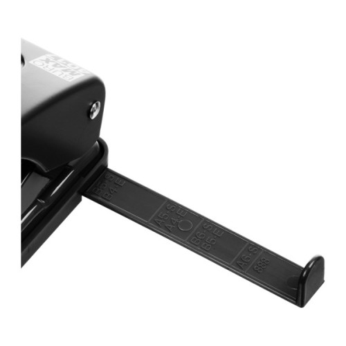 Діркопробивач Buromax пластиковий, до 20 аркушів, 120 х 82 х 53 мм, чорний (BM.4017-01)