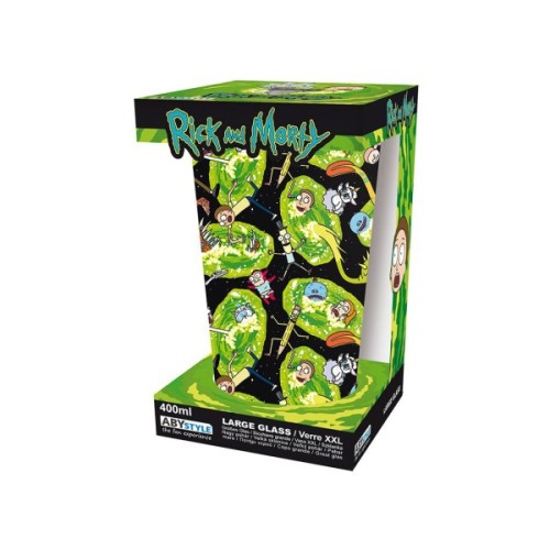 Склянка ABYstyle Rick And Morty Portals (ABYVER131)