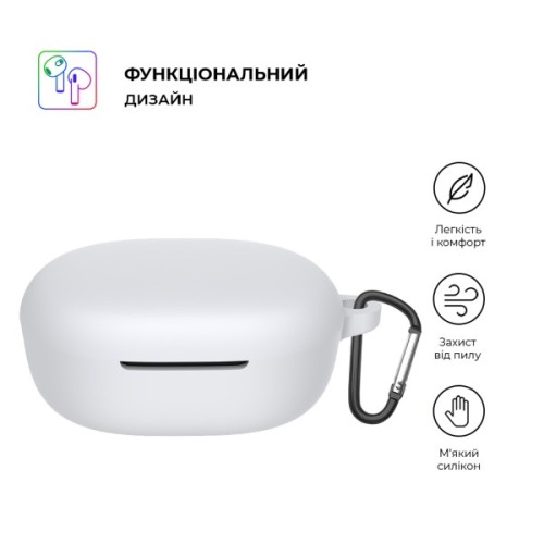 Чохол для навушників Armorstandart Hang Case для Xiaomi Redmi Buds 4 Lite White (ARM73544)