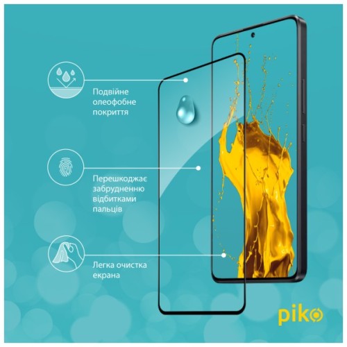Скло захисне Piko Full Glue Xiaomi Poco X6 Black (1283126588730)