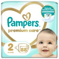 Підгузки Pampers Premium Care Розмір 2 (4-8 кг) 88 шт (8006540857717)