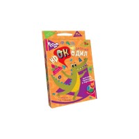 Настільна гра Danko Toys Дитячий крокодил, українська (CROC-01-01U)