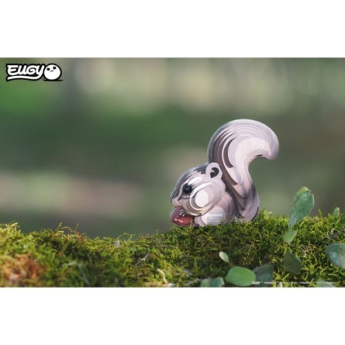 Пазл Eugy 3D Зоопарк Бурундук (XEG-041)