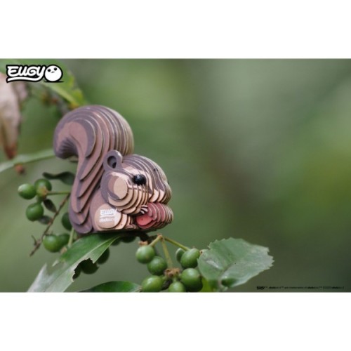 Пазл Eugy 3D Зоопарк Бурундук (XEG-041)