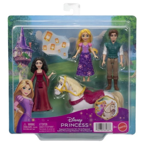 Лялька Disney Princess набір мініляльок Princess Рапунцель та друзі (JHG85)