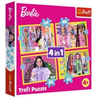 Пазл Trefl Barbie Веселий світ Барбі 4 в 1 (35, 48, 54, 70) (5900511346268)