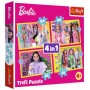 Пазл Trefl Barbie Веселий світ Барбі 4 в 1 (35, 48, 54, 70) (5900511346268)