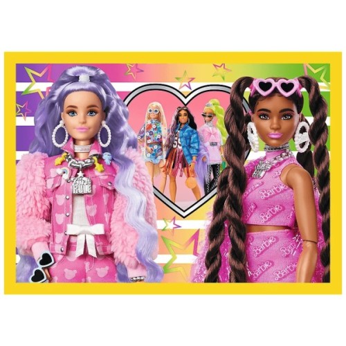 Пазл Trefl Barbie Веселий світ Барбі 4 в 1 (35, 48, 54, 70) (5900511346268)