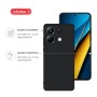 Чохол до мобільного телефона Intaleo Silicone Poco X6 Black (1283126600463)