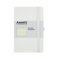 Книга записна Axent Partner 125х195 мм в точку 96 аркушів Біла (8306-21-A)