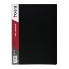 Папка з файлами Axent 10 sheet protectors, black (1010-01-А)