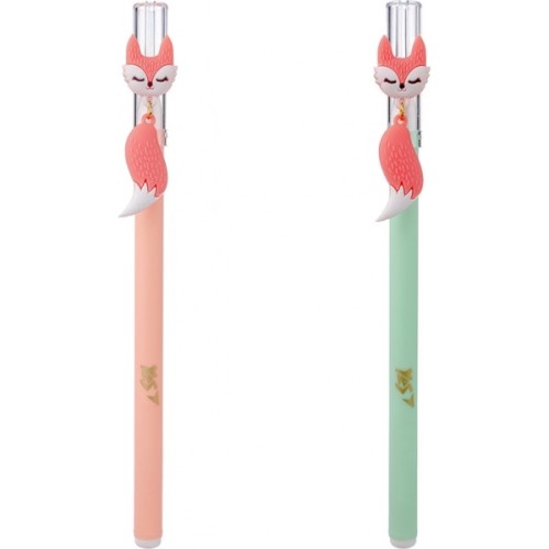 Ручка кулькова Yes Smart fox 0,7 мм синя (412009)