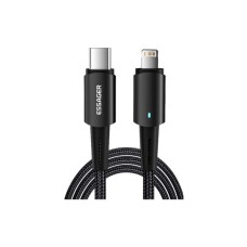 Дата кабель USB-C to Lightning 2.0m 20W black Essager (EXCTL-CGA01)