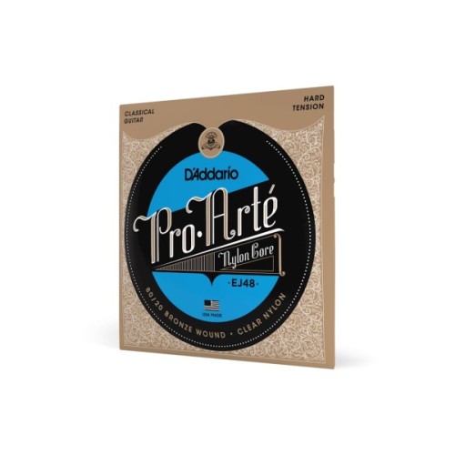 Струни для гітари D'Addario Pro-Arte 80/20 Bronze Wound Hard Tension (EJ48)
