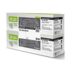 Картридж ColorWay Brother TN1075 HL-1112/DCP-1510/MF-1810 DUAL PACK 2x1K (CW-B1075FM)