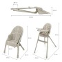 Стілець для годування Kinderkraft Dinnly Beige (5902533931569)