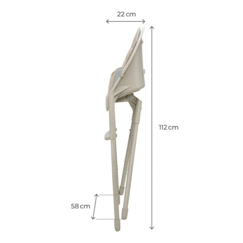 Стілець для годування Kinderkraft Dinnly Beige (5902533931569)