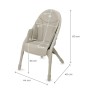 Стілець для годування Kinderkraft Dinnly Beige (5902533931569)