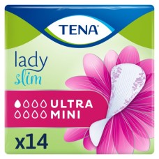 Урологічні прокладки Tena Lady Slim Ultra Mini 14 шт. (7322540013658/7322541115832)